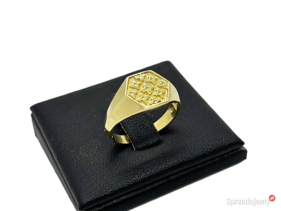 Nowy Złoty Pierścionek pr 585 393g Elbląg sprzedam
