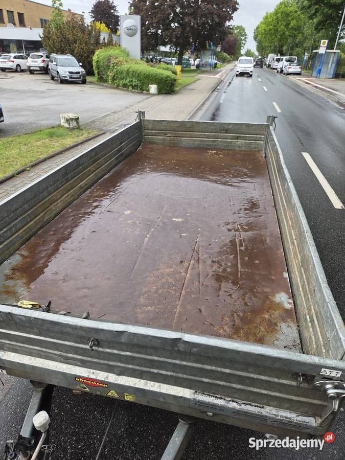 Przyczepa wywrotka BCKMANN 3500 Chojnice sprzedam