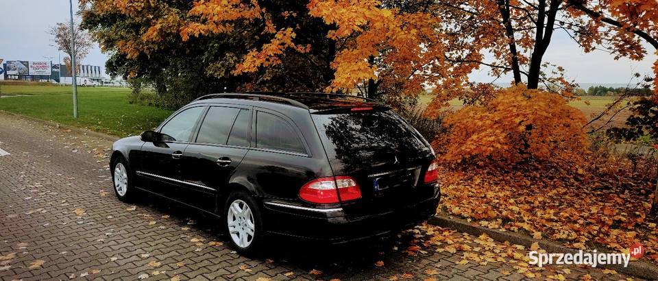 Mercedes E200 18 kompresor LPG 2005r PDC klima światła przeciwmgielne