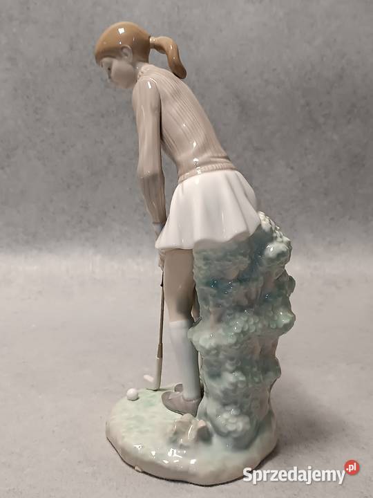 LLADRO 4851 Lady Golfer Dziewczyna grająca w Stargard sprzedam