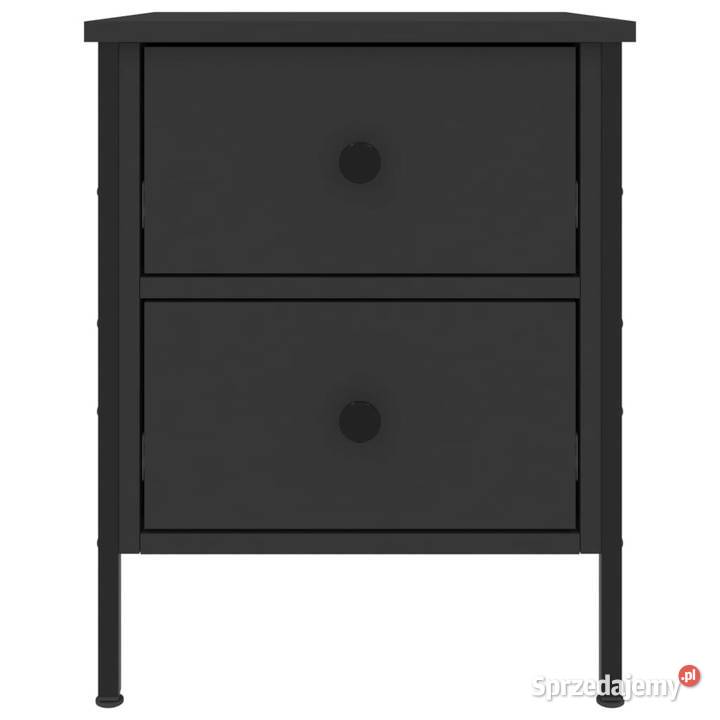 Szafki nocne 2 czarne 40x42x50 materiał Warszawa sprzedam