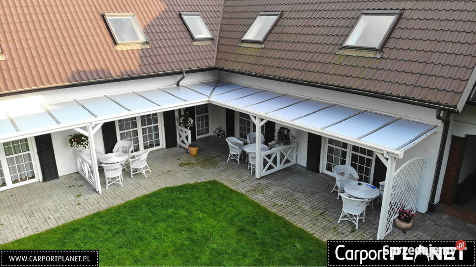 Wiaty ogrodowe pergole drewniane zadaszenia