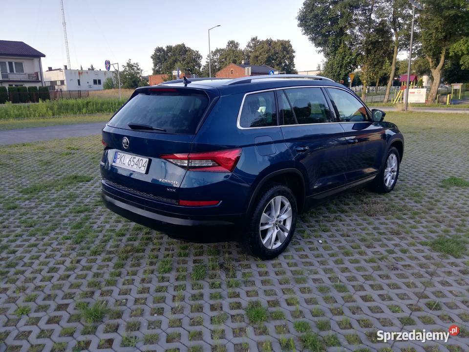 Skoda Kodiaq 4x4 HAK LED Kamera cofania 150 czujnik martwego pola Sompolno sprzedam