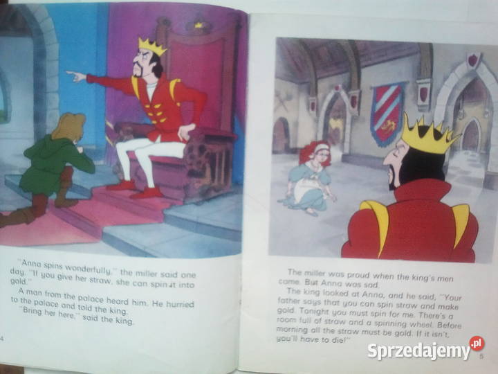 Rumpelstiltskin bajka w języku angielskim Warszawa sprzedam
