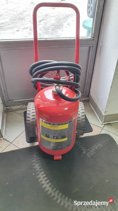 Gaśnica agregat gaśniczy 25 na wózku Kutno