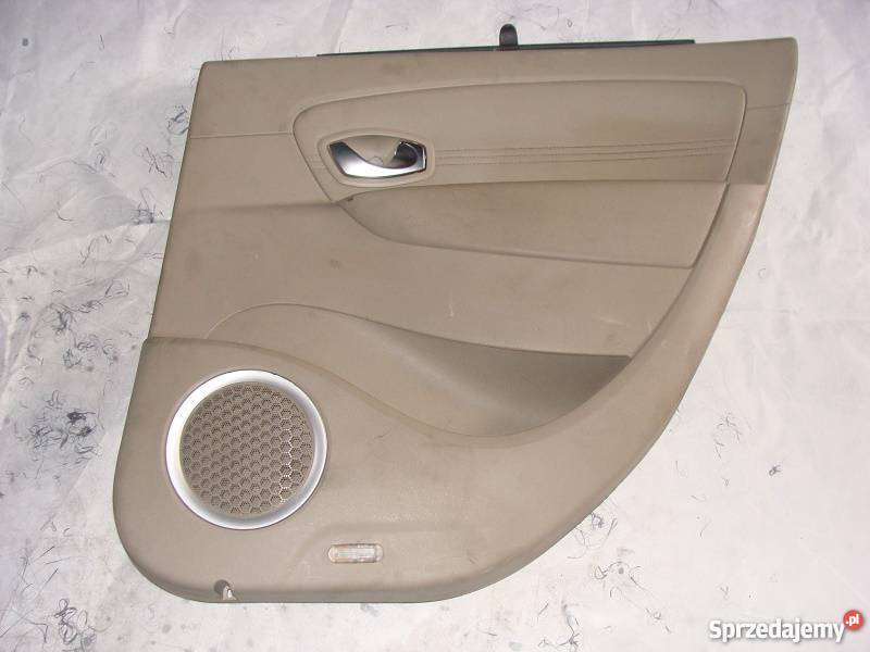 Renault Scenic tapicerka drzwi tylnychprawych Wyposażenie wnętrza pomorskie Chojnice