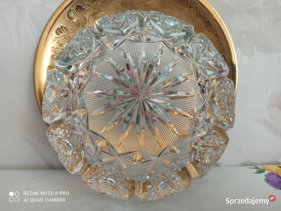 Popielnica kryształowa duża 1300g Białystok