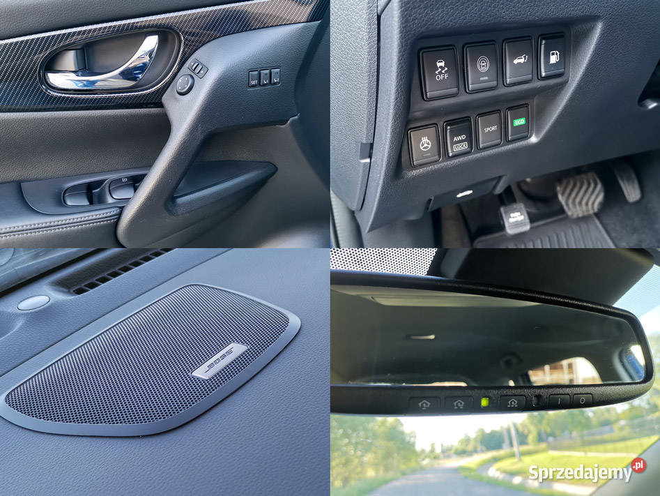 NISSAN ROGUEXTRAIL 2018 25 benz niski przebieg