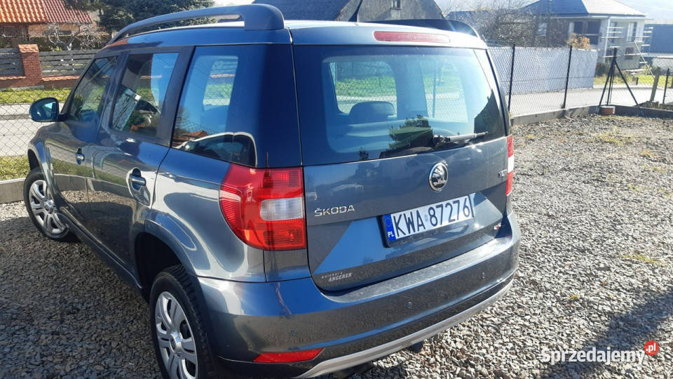 koda Yeti Skoda Yeti 20 TDI Active 4x4 I 2009 SUV Bachowice sprzedam