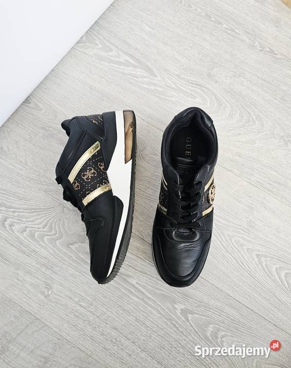 Skórzane sneakersy Guess 41 skóra naturalna skóra Łomianki Dolne sprzedam