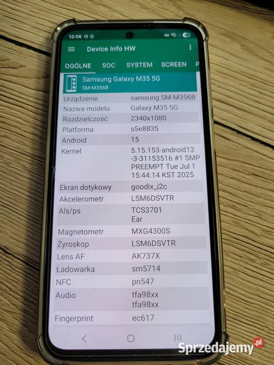 Samsung Galaxy M35 na gwarancji do 25052026 Ruda Śląska