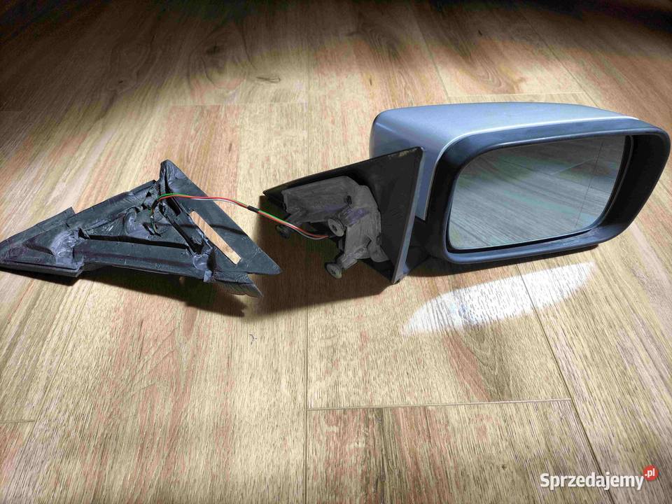 Lusterko prawe BMW E46 SEDAN TOURING Titansilber Lusterka zewnętrzne Poręba