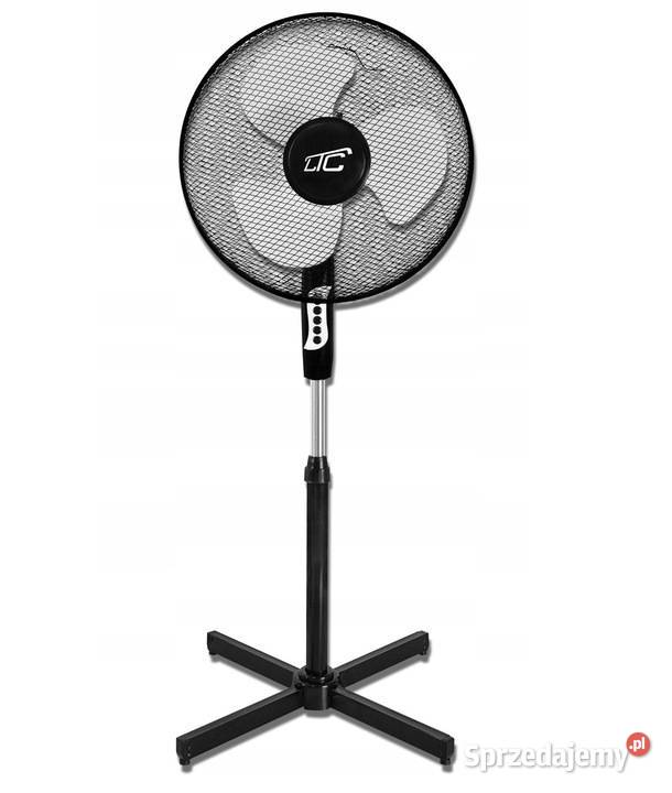 Wiatrak Wentylator Stojący Podłogowy Cichy Mocny czarny lubuskie Drezdenko