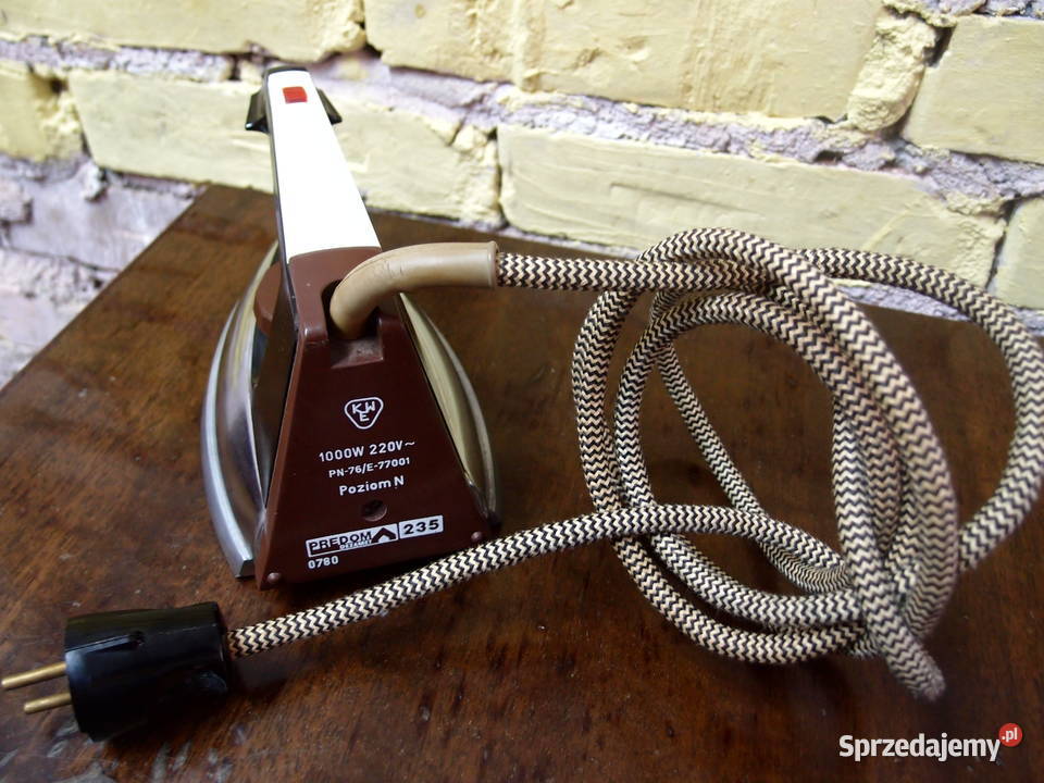 Żelazko Predom 235 Dezamet produkcja polska PRL Łódź