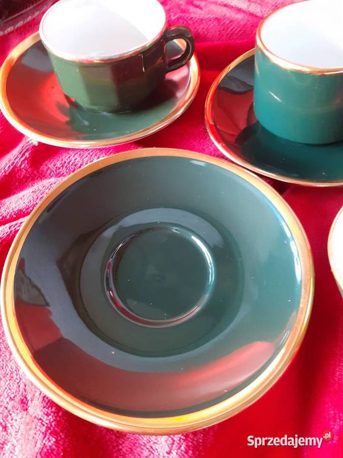 filiżanki ciemna zieleń mazowieckie Warszawa