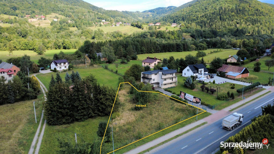 sprzedaży działki Nawojowa 1200m2 małopolskie sprzedam