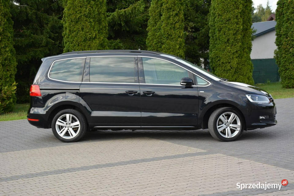 Volkswagen Sharan Panorama 7foteli DRL dzwi 1968cm3 Samochody osobowe Ostrów Mazowiecka