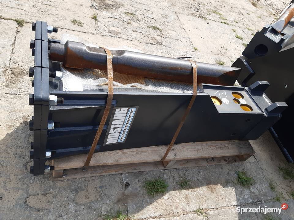 Młot wyburzeniowy Mustang HM 1000 WAGA KOPARKI podkarpackie Zaklików