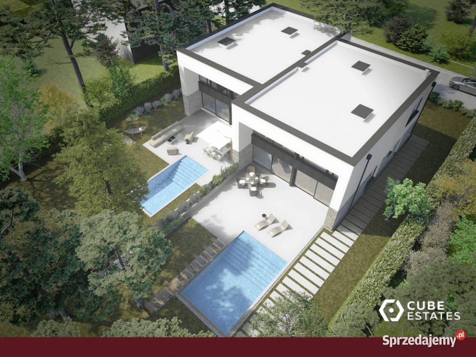 Villa Radość luksusowy dom basenem Warszawa