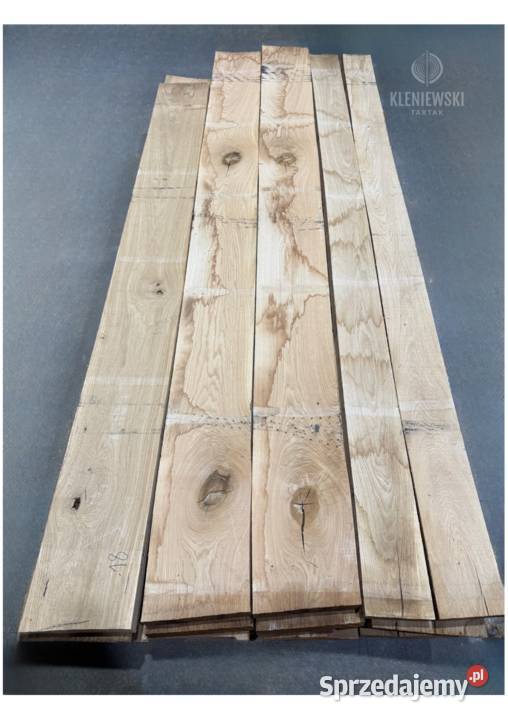 Tarcica dębowa sucha obrzynana III klasa KTE3 Pozostałe