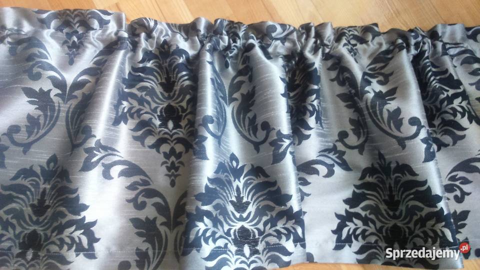 Zazdrostka srebrna z czarnym 150 x 375 bieżnik Radom
