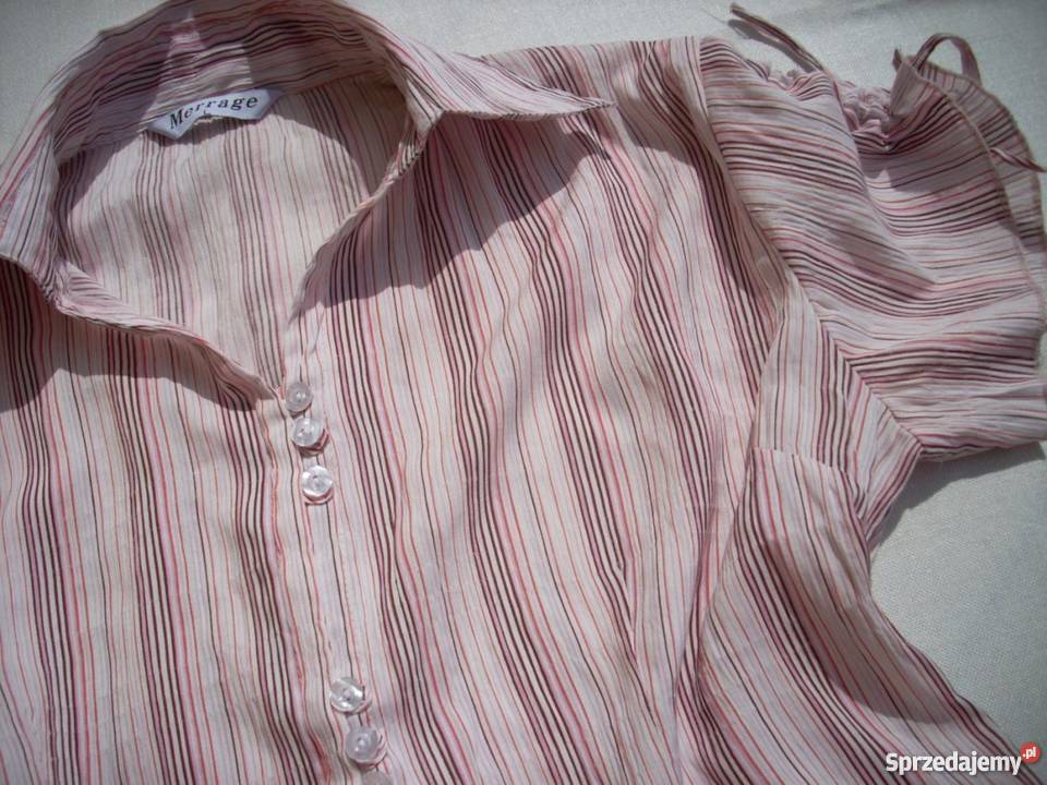 Merrage Bluzka Koszula Paski Troki 42 44 małopolskie Nowy Sącz