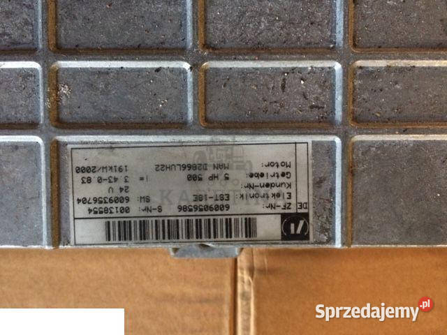 Sterownik skrzyni biegów zf 5 hp 500 zf EST18E Jastrzębniki