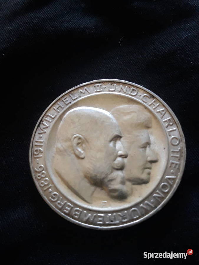 3 Marki Niemcy 1911 r Wirtembergia Jubileusz wielkopolskie Konin