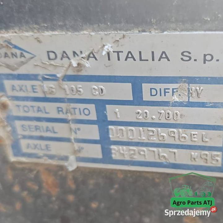 Massey Ferguson 6265 2010rPartsCzęści Ciechanowiec