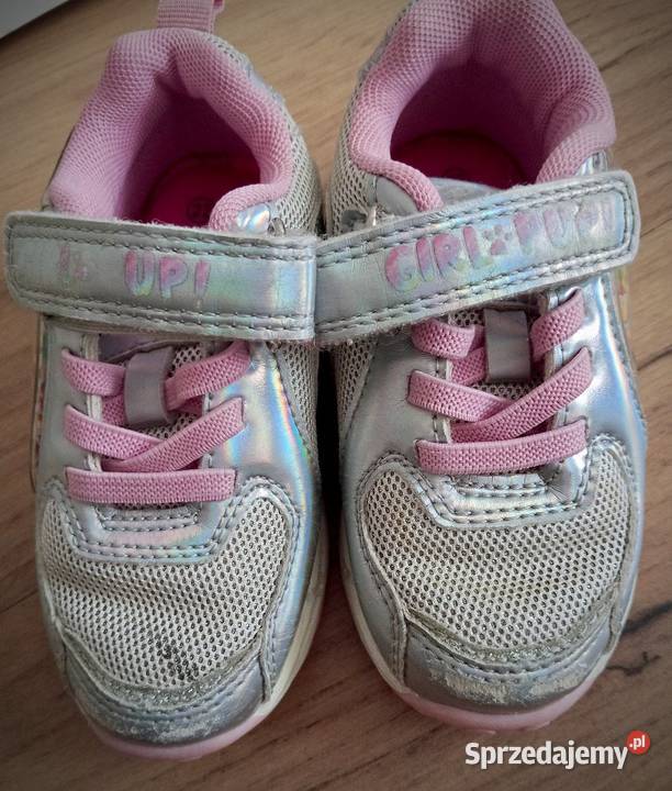 Srebrnoróżowe adidaski Psi PatrolSmyk 22 szary/srebrny Sportowe Nysa