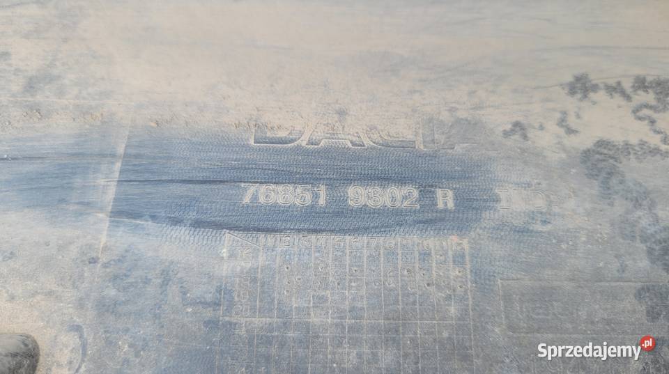 DACIA DUSTER II LISTWA PROGOWA LEWA PROG LEWY