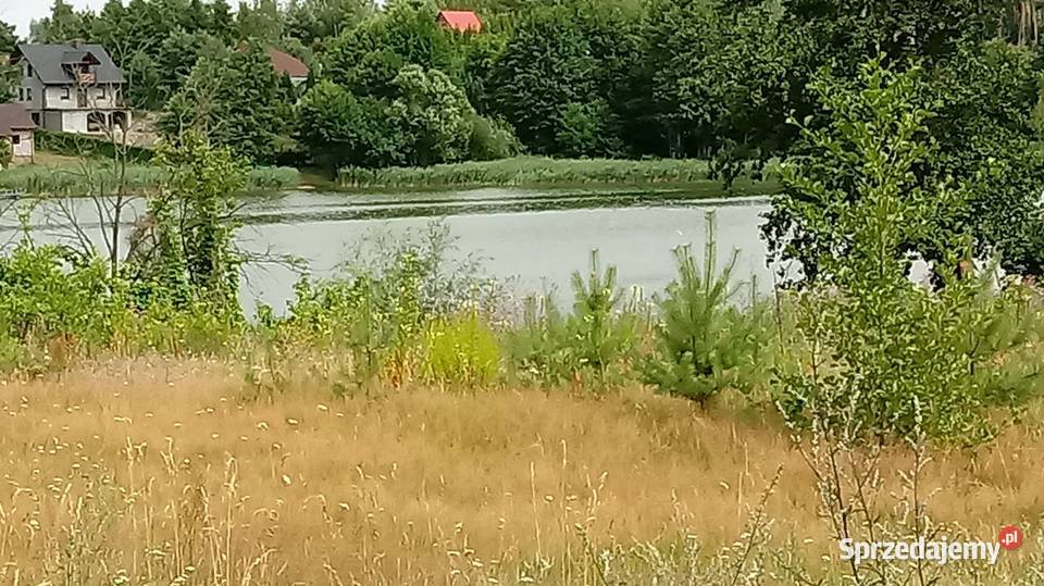 działka rekreacyjna jeziorem Mielinek