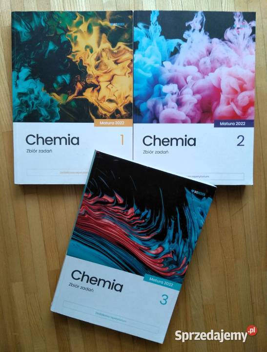 CHEMIA Biomedica MATURA zbiór zadań 1 2 3 tom