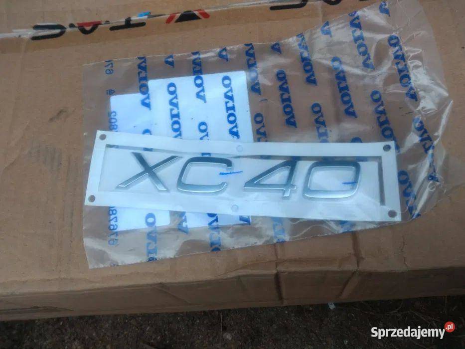 Znaczek emblemat na klapę Volvo XC40 31457467 sprzedam