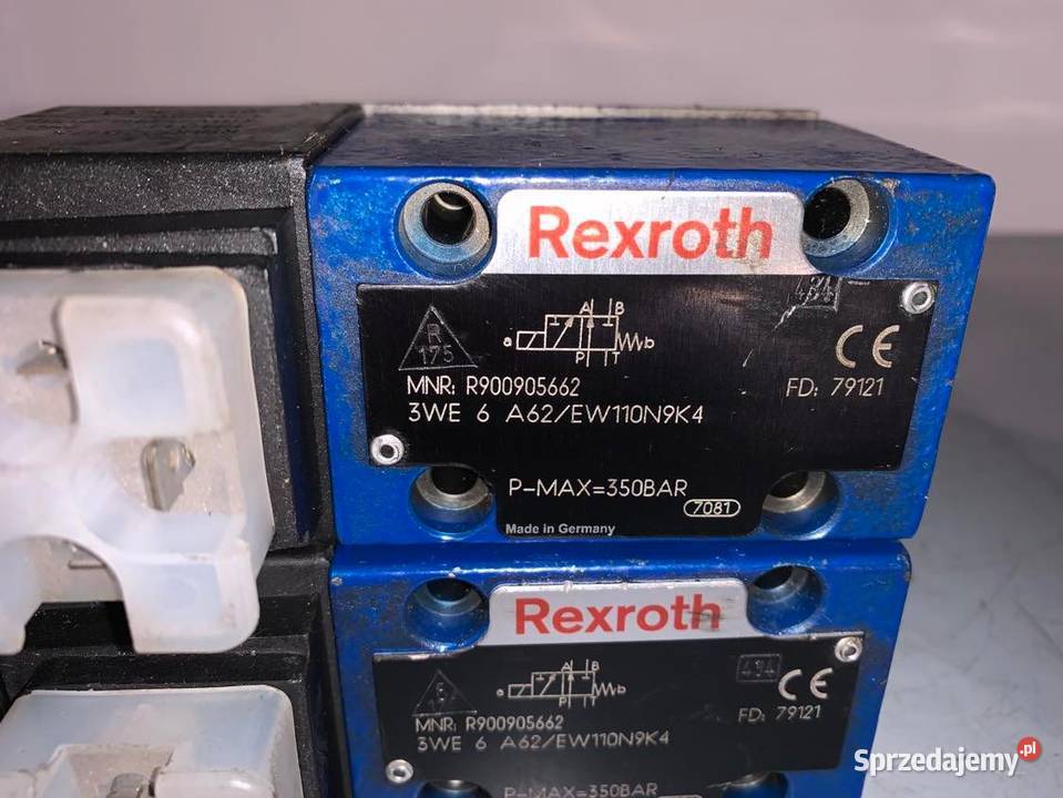 Rexroth 3WE6A62EW110N9K4 VALVE mazowieckie Warszawa