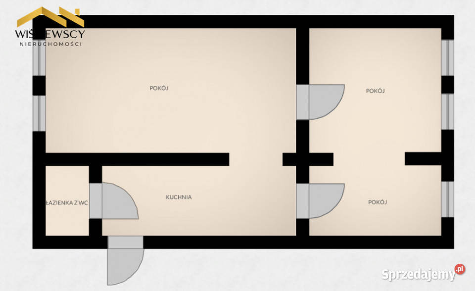 Mieszkanie 3 pokoje pierwsze piętro Braniewo warmińsko-mazurskie