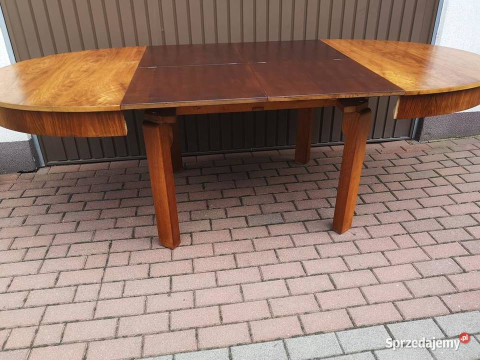 Stół Orzech Antyk Stary Rozkładany Duży wielkopolskie Swarzędz sprzedam