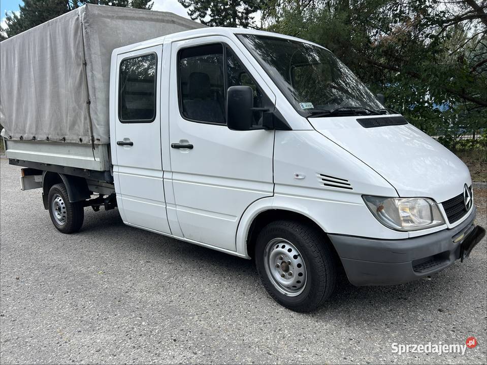 Mercedes sprinter doka brygadówka 6os