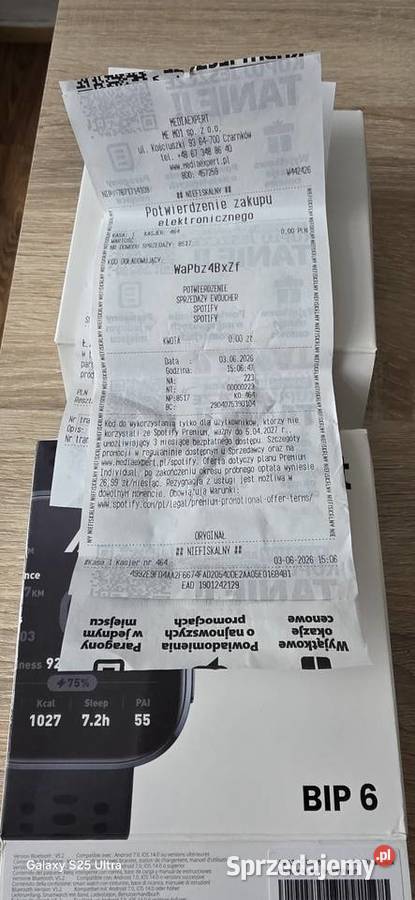 Sprzedam zegarek Amazfit Bip 6 Piła