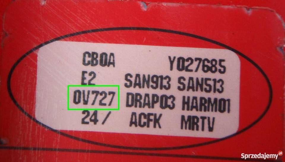 CLIO II 2 kolor 0V727 OV727 NA CZĘŚCI łódzkie