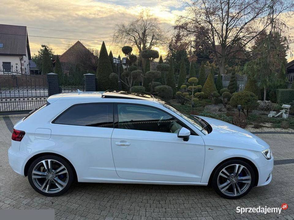 Audi A3 3drzwi 20TDI S tronic S line Sportpaket diesel wielkopolskie Krotoszyn