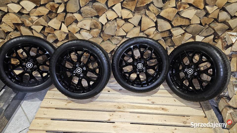 Alufelgi Smart EQ komplet z oponami Kielce