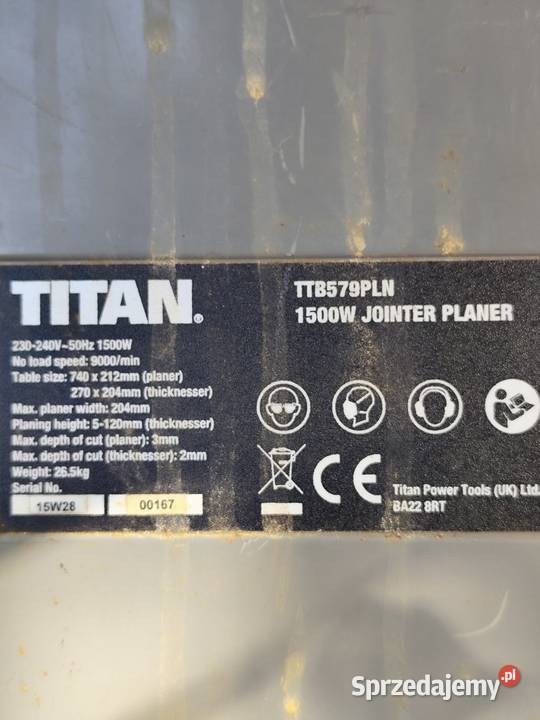 Strugarko grubosciowka TITAN Sosnowiec