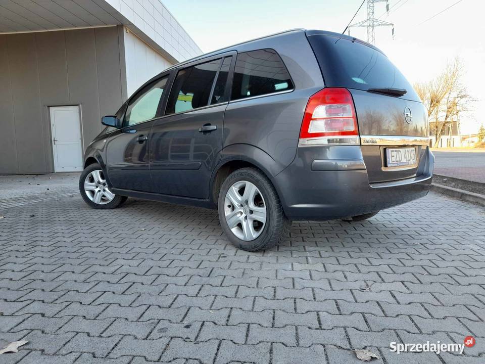 Śliczna Zafira BLift2009 r16 16V Benzyna101 7 346325km Zduńska Wola
