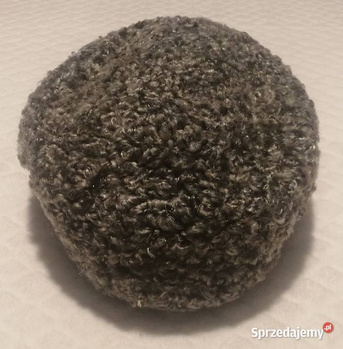 Czapka beret szary melanż 52 Odzież Kostiumy Nakrycia głowy Czeladź