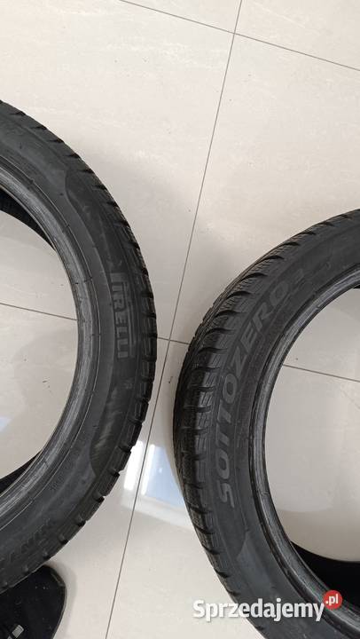 2 używaneopony zimowe Pirelli SottoZero 3 23545 235 Grudziądz