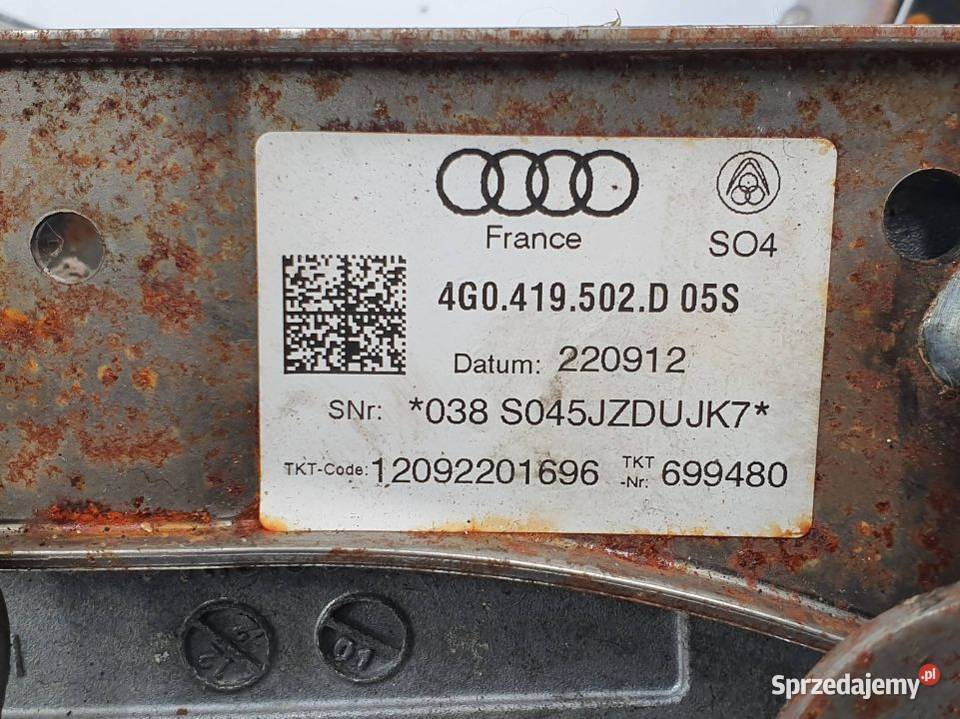KOLUMNA KIEROWNICZA AUDI A6 C7 4G0419502D Lipno