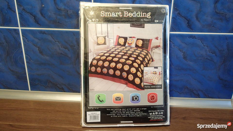 Dwustronny Komplet Pościeli 1 1 Smart Bedding Pościel i kocyki Sosnowiec sprzedam