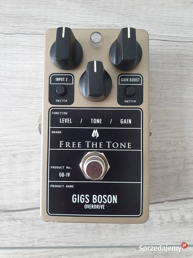 Free The Tone Gigs Boson GB1V Overdrive Boutique Chojnów