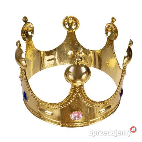 Strój króla zestaw 3 kostium przebranie strój uniseks Biała Podlaska